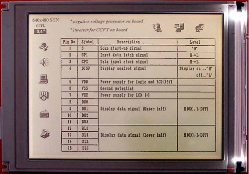  LCD-TG-640x480mono 8inch4 EG9018C