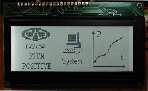 LCD-AG-192064G-FKW K/W-E12