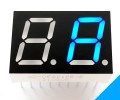 Wyświetlacz LED dwie cyfry, kolor niebieski oznaczenie LED2-AD-05221BB-B