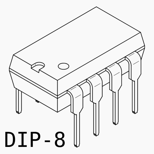 Obudowa DIP8