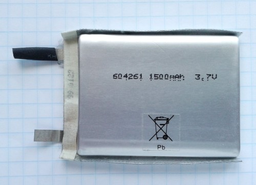Bat.Li-Polymer 1500mAh LP754060P6H