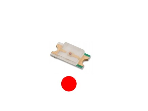 Dioda led smd 1206 czerwona