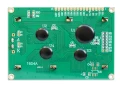 Zdjęcie LCD 4x16 od strony kontrolera.