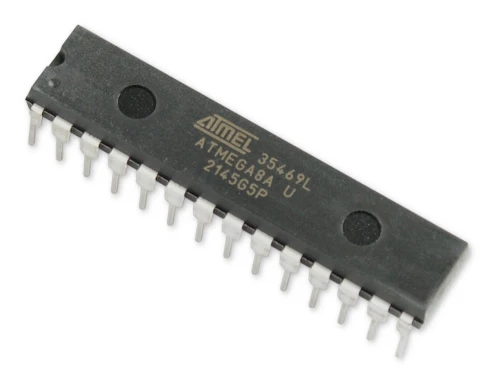 Atmega8A w obudowie DIP28