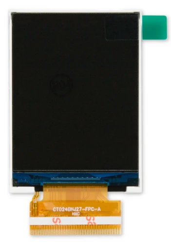 TFT 2,4 cala 240x320 przód.