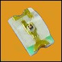Zdjęcie diody SMD 0805 żółtej