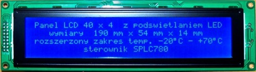 LCD-AC-4004B-BIW W/B-E6