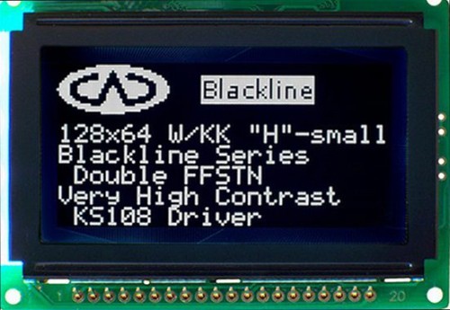 LCD-AG-128064H-DIW W/KK